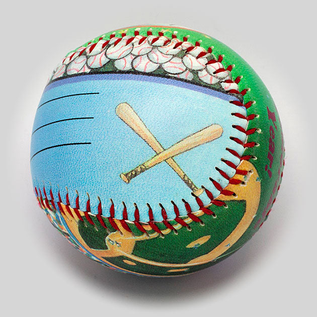 Commemorative Personalized Baseball