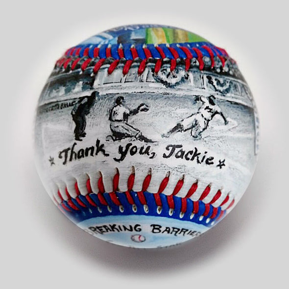 Commemorative Baseball: Thank You, Jackie