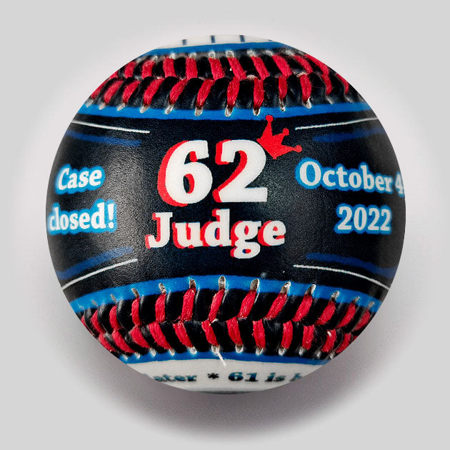Commemorative Baseball: Judge '62'