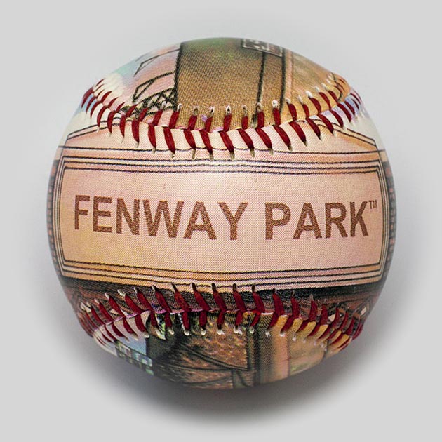 Old Fenway Park Baseball