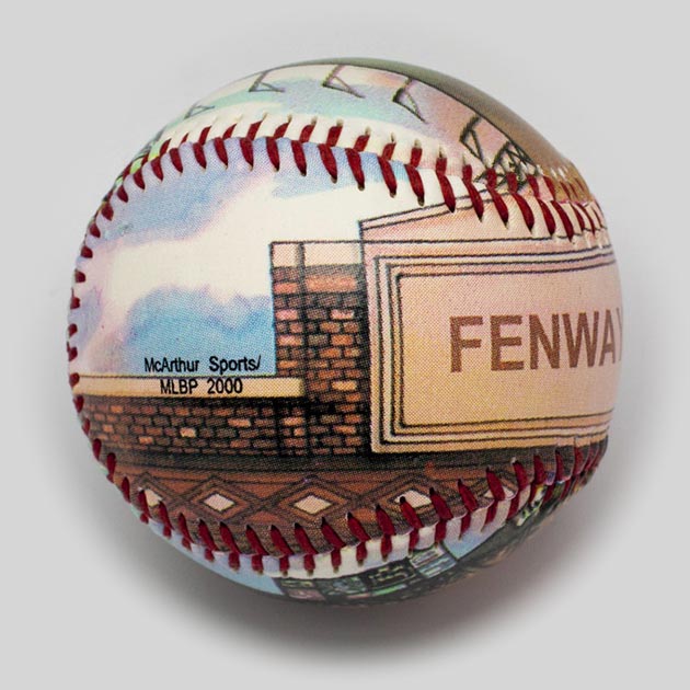 Old Fenway Park Baseball