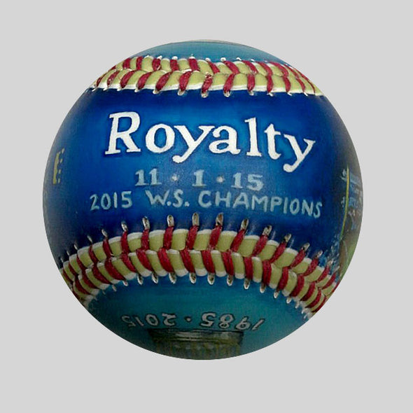 World Series Win Baseball: 2015 Kansas City Royals
